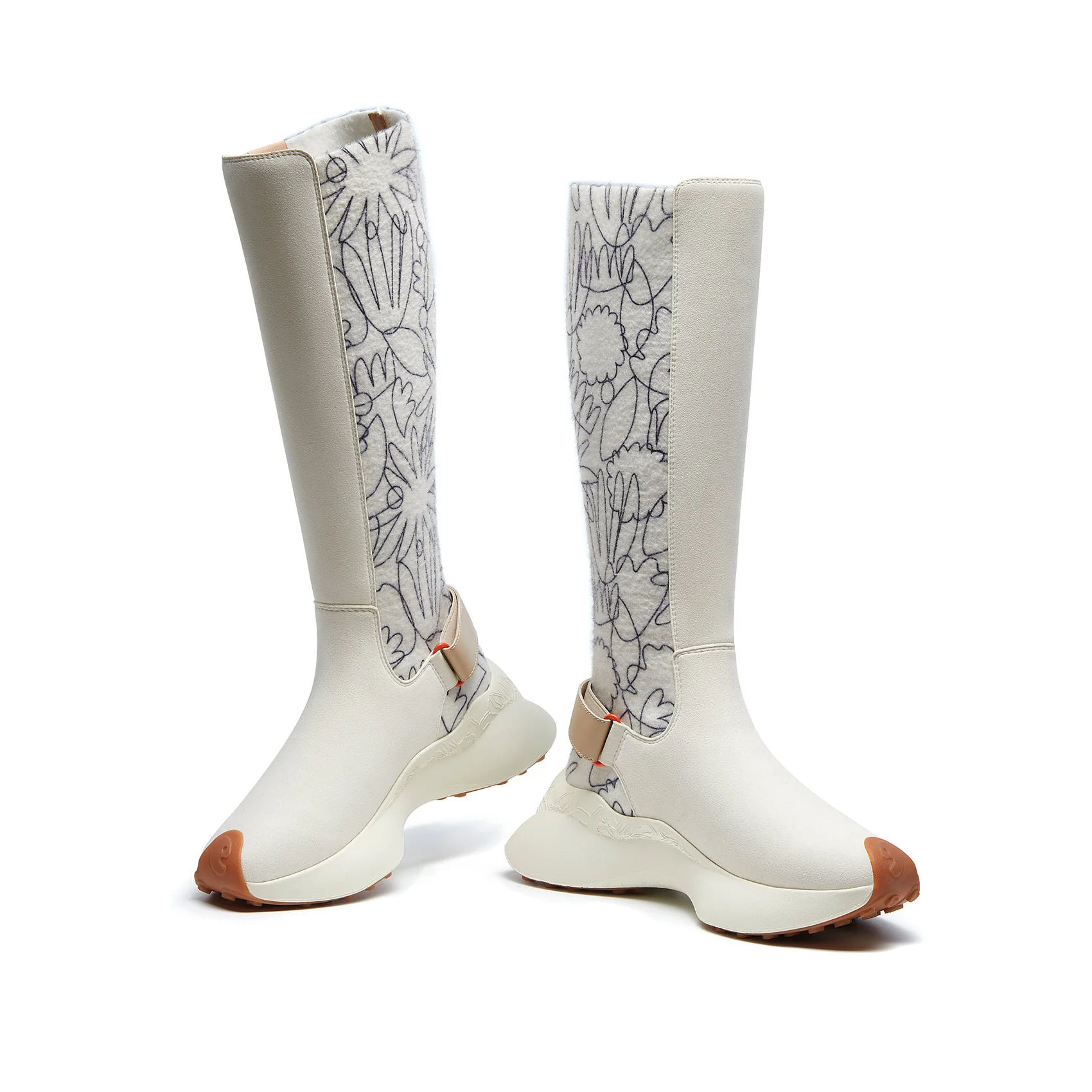 Hand-painted Flowers Lleida VI Women 3 Hand-painted Flowers Lleida VI Women