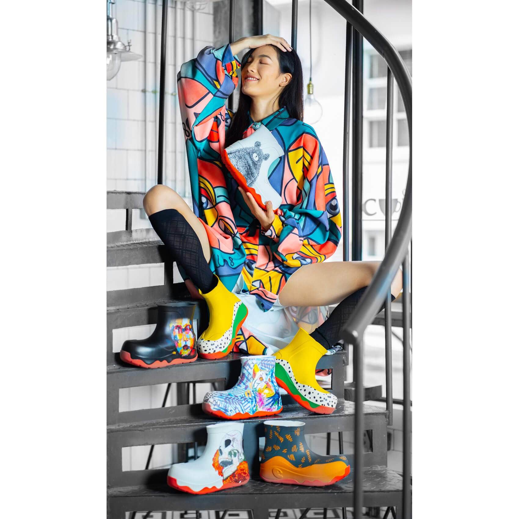 Artwork in Progress Navarra Boots Women