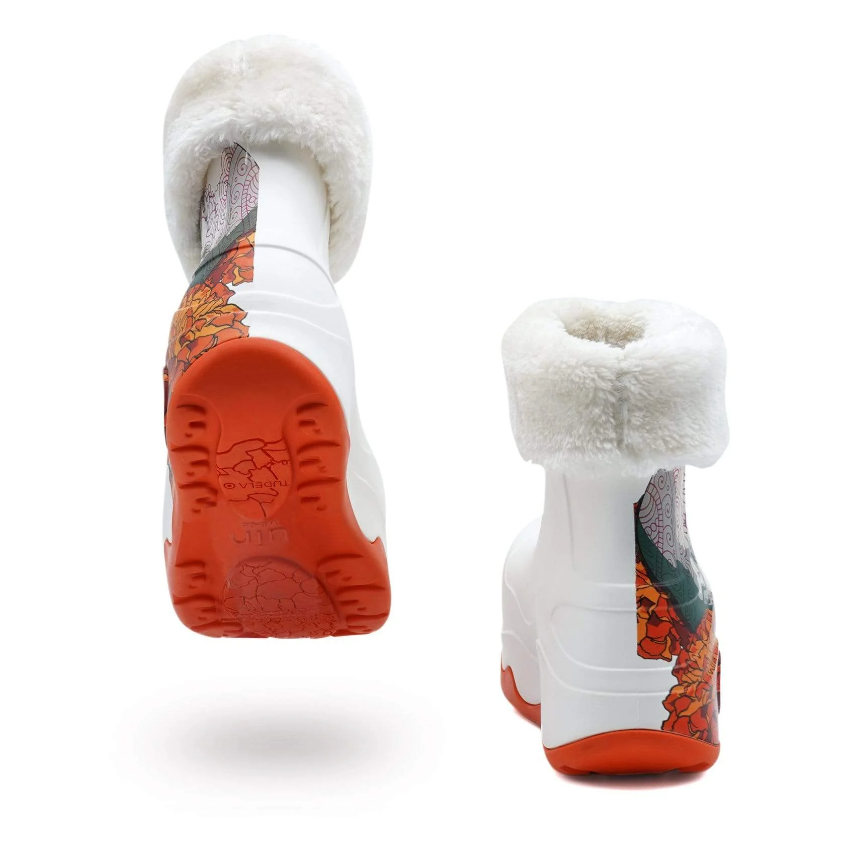 Skeleton Navarra Boots with Napped Linings Women 3 Skeleton Navarra Boots with Napped Linings Women