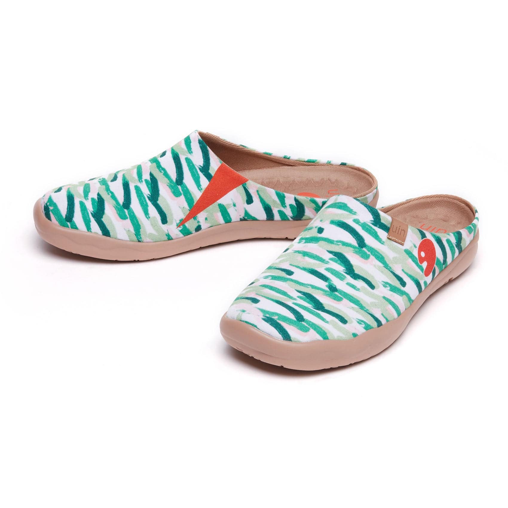 Van Gogh Wheatfield with Cypresses V2 Malaga Slipper Women
